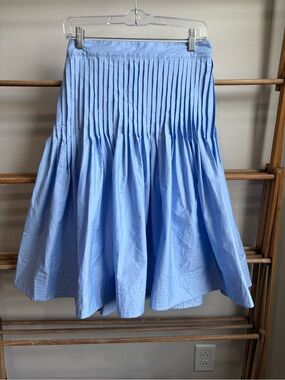 Free Assembly Women's Pintuck Knee Length Skirt | Small | NWT